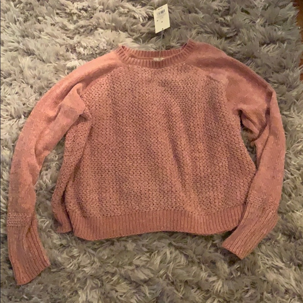 A New Day Comfy Pink Target Sweater, size M